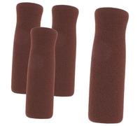 OFFIGAM 4Pcs Non Slip Thicken Walking Cane Grips Elderly Handle Wraps Soft Crutch Handle Covers Comfortable Hand Protector for Mobility Aids