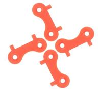 OFFIGAM 4pcs Nylon Key Switch Tools Replacement Yacht Refueling Port Keys Gas Deck Fill Plate Wrench Boat Accessory for Fuel Caps Maintenance