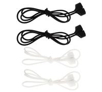 OFFIGAM 4pcs Silicone Anti-lost Lanyard for Wireless Earphone Accessories, Portable and Detachable Magnetic Rope Strap, for Secure Wireless Earphones