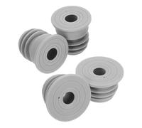 OFFIGAM 4pcs Silicone Drain Seal Plug Odor Sewer Sealing Plug with Design Leakproof Flexible Silicone Drain Hose Connector for Kitchen Sink and Bathroom Washing Machine