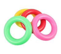OFFIGAM 4pcs Sporty Ring Toss Soft Antislip Relay Rings for Fun Target for Outdoor Activities Indoor Games for Carnival Parties Backyard Training