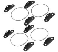 OFFIGAM 4Sets Furniture Wall Anchors Childproof Tip Straps for Cabinets Bookcases Dressers Easy to Install Durable Safety for Heavy Furniture