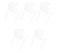 OFFIGAM 5 Sets Cake Tier Supports with Sturdy Ps Construction and Multi-layered Design Cake Separator Rods for Bakers