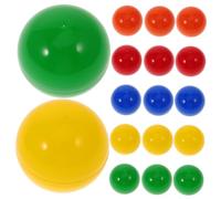 OFFIGAM 50 Pcs Plastic Lottery Balls for Raffle Drawings Party Props for Events Easy to Fill with Candies Notes for Crafts and Decorations