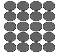 OFFIGAM 50pcs Dust Mesh Stickers for Camera Lens Electronic Speakers PVC Protective Net for Dust Prevention for Home Office Use Easy to Cut Store