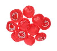OFFIGAM 50pcs Red Plastic Fire Alarm Protective Covers Reusable Multipurpose Alarm Dust Covers for Office and Construction Use Easy to Install Detector for Fire Units