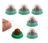 OFFIGAM 5pcs Cat Lollipop Treats Catnip Sticker Design Green | Mountable on Floor, Furniture, or Wall, Helps Cats Lick more Supports Urinary Care
