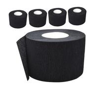 OFFIGAM 5pcs Disposable Stretchy Barber Neck Strips Soft Flexible Paper Wraps for Haircutting Dyeing and Salon Services Comfortable and Breathable Neck Paper for Professional Hairdressers