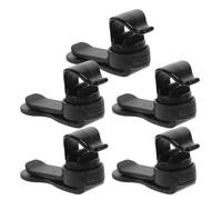 OFFIGAM 5pcs Magnetic Hydration Hose Clips for Backpack Water Bladder Hose Holder, Singlehanded Operation, ABS and Magnet, Outdoor Cycling