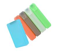 OFFIGAM 5pcs Portable Hard Drive Protective Cases 2.5-Inch Plastic Storage Box for External Solid State Drives Sturdy and Lightweight Design for Travel and Home Use