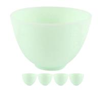 OFFIGAM 5pcs Silicone DIY Face Mask Mixing Bowls Durable Fall Design for Skincare Salon Use for Home Professional Facial Mask Making