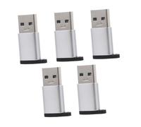 OFFIGAM 5pcs USB C to USB Adapter High Speed Data Transfer for Phone Accessories Charger Power Bank and Laptop Use