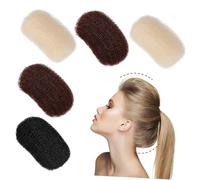 OFFIGAM 5pcs Women Hair Clamps Bump Pad Insert Hair Clips Headwear Female Accessories Styling Clip Padding Pad