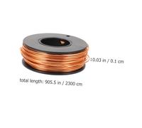 OFFIGAM 6 Rolls Colored Aluminum Crafting Wires Each Flexible DIY Jewelry Making Material for Beading Wire Wrapping Floral Arrangement and Artistic Sculpting Projects