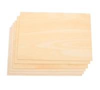 OFFIGAM 6pcs 30x20cm Unfinished Basswood Craft Boards for Children’s DIY Projects, 2mm Thin Wooden Sheets for Painting, Engraving, Carving, and Model Making Supplies