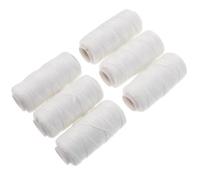 OFFIGAM 6pcs Cotton Thread Hair Removal Epilator Threading Tool for Facial Hair Trimmer Smooth Silky Finish Compatible with Various Threading Devices