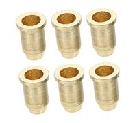 OFFIGAM 6pcs Electric Guitar String Buckle Caps Guitar Through Body Mounting Buckle