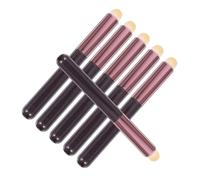 OFFIGAM 6Pcs Foundation Brush for Liquid Makeup Soft Face Sponges with Dust Caps Premium Makeup Applicators for Blending and Coverage for Daily Use and Travel