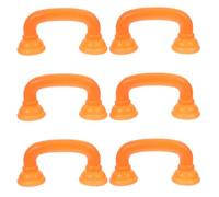 OFFIGAM 6pcs Interactive for Pronunciation Training Phone for Reading Aid Enhancing Oral Communication Skills Classroom Home Play Orange