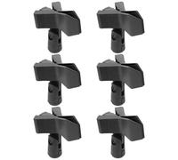 OFFIGAM 6Pcs Microphone Clips Durable Mic Holders for Easy Installation for Ktv Stage Performances Schools and Offices