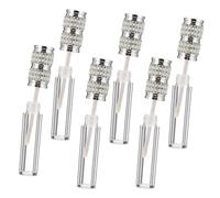 OFFIGAM 6pcs Refillable Lip Gloss Tubes 5ml Plastic Containers Stoppers for DIY Lip Balm and Gloss Making Suitable for Travel and Cosmetic Storage