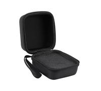 OFFIGAM 7-Slot 5ml Essential Oils Storage Holder Eva Portable Roller Bottle Protection Case Black Zipper for Aromatherapy Travel