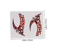 OFFIGAM 8 Pairs Temporary Eyeshadow and Eyeliner Stickers for Women Safe Durable Face Stickers for Halloween Cosplay Festivals Easy to Apply and Remove Lasts Up to Week