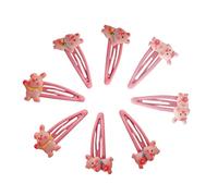 OFFIGAM 8Pcs Adorable Pig Hair Clips for Durable Decorative Hair Accessories for Parties Cosplay and Celebrations