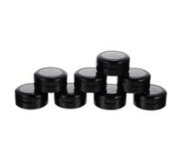 OFFIGAM 8pcs Eyeshadow Case Makeup Container 26mm Inner Diameter Single Color Dispenser Box Lid for Home and Dormitory Eyeshadow Supplies