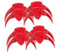 OFFIGAM 8Pcs Manual Melon Seed Opener Nut Peeler with Anti-Pinch Design High Torque for Easy Shelling Home Use Portable Red Tool