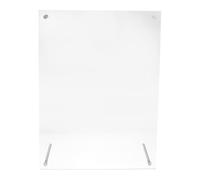 OFFIGAM Acrylic Certificate Display Frame for Medals and Documents, Photo Holder with Exhibit Accessories, Sturdy Wall and Tabletop Frame for Home or Office Decoration
