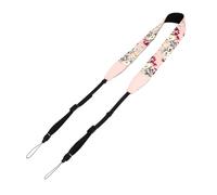 OFFIGAM Adjustable Nylon Ukulele Strap with J Hook Hawaiian Style for Adults, Multi-layer Protection, Suitable for Every Occasion and Performance Assorted style