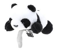 OFFIGAM Adorable Plush Panda Hairpin Barrette and Women, Black Flannel Material Firm Hold and Long Serving Life, Cartoon Animal Hair Clip for Daily Wear and Gifts