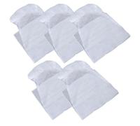 OFFIGAM Airplane Disposable Seat Covers 5Pcs Non-Woven Cushion Case for Ride-Share Car Bus Office White