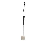 OFFIGAM Aluminum Alloy Drumstick with Wool Felt Head, Practical and Well-made Percussion Instrument Stick with Good Sense of Gravity, Suitable for Marching Band and Music Random Color