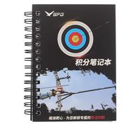 OFFIGAM Archery Points Record Book Competition Scorebooks Games Scorebook Scorecard Book for Sports Small Score Notepad Score Organizer Game Tracker