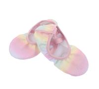 OFFIGAM Ballet Shoes Soft Sole Breathable Dance Shoes for Ballet Flats with Slip Technology Lightweight Gymnastics Dance Class Supplies Pink