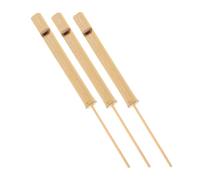 OFFIGAM Bamboo Bird Whistles Imitating Bird Sounds with Sweet Aroma for Kids 3pcs Traditional Musical Flutes, for Outdoor Music Collection and Play