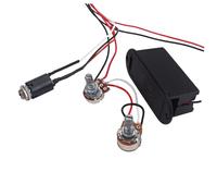 OFFIGAM Band Equalizer Eq Preamp Circuit for Bass Guitar Tone Control Wiring Harness Fits Active Bass Pickup in Practice