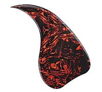 OFFIGAM Bass Guitar Pickguard Durable Scratch Plate for Folk Guitars Self Adhesive Replacement Easy Application Resistance Stylish Design for Enhanced