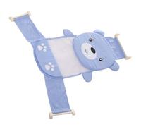 OFFIGAM Bath Seat Support Net Portable Shower Mesh Breathable Bather Bathing Mat Soft Comfortable Blue for Newborns