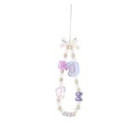 OFFIGAM Beaded Phone Lanyard Strap Cute Lost Phone Charm Lightweight and Creative Design for Outdoor Use