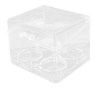 OFFIGAM Beauty Egg Storage Box Makeup Sponge Organiser Draw Dividers Makeup Sponge Holder