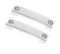 OFFIGAM Boat Strap Buckle Stainless Steel Webbing Clamp Plate 2pcs for Marine Bridge Connecting Pieces Deck Anchor