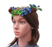 OFFIGAM Bridal Berry Headband with Lifelike Appearance and Plastic Material, One Size Fits Most, Elegant Wedding Hair Accessory for Romantic Theme Party and Party Events
