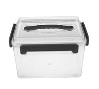 OFFIGAM Camera with Lid Storage and Box Acrylic Handle Lens | 26.00 X 19.00x17.50cm Size, Side Buckle Closure, Rapid Pull-open Access, Outdoor Use for Photo Gear