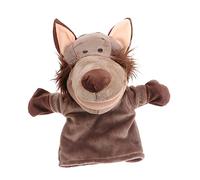 OFFIGAM Cartoon Wolf Hand Puppet Adorable Plush Animal Puppet for Easy to Use for Storytelling and Role Play Comfortable and Washable Plush for Boys
