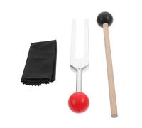 OFFIGAM Chakra Tuning Fork Set Healing Instrument with Hammer Cleaning Cloth Storage Bag Sound Therapy for Relaxation Sensory Nerve Healing Durable Aluminum Alloy Design