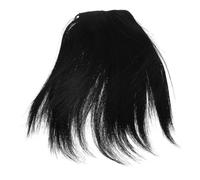 OFFIGAM Clip-in Hair Topper for Women Seamless Invisible Synthetic Hairpiece for Thinning Crown Volumizing Extension with Cool Mesh Base Natural Black Lightweight and Comfortable for Daily