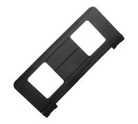 OFFIGAM Compact and Lightweight Music Sheet Stand in Black Abs Material with Simple Elegant Appearance, for Fixing Music Books When Practicing Keyboard Or Piano Playing